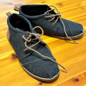 BOBS from Skechers Summit Blue/Gray Chukka Boots